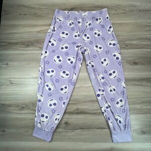 Disney The Nightmare Before Christmas Jack‎ Skellington Pajama Pants Kids Size M